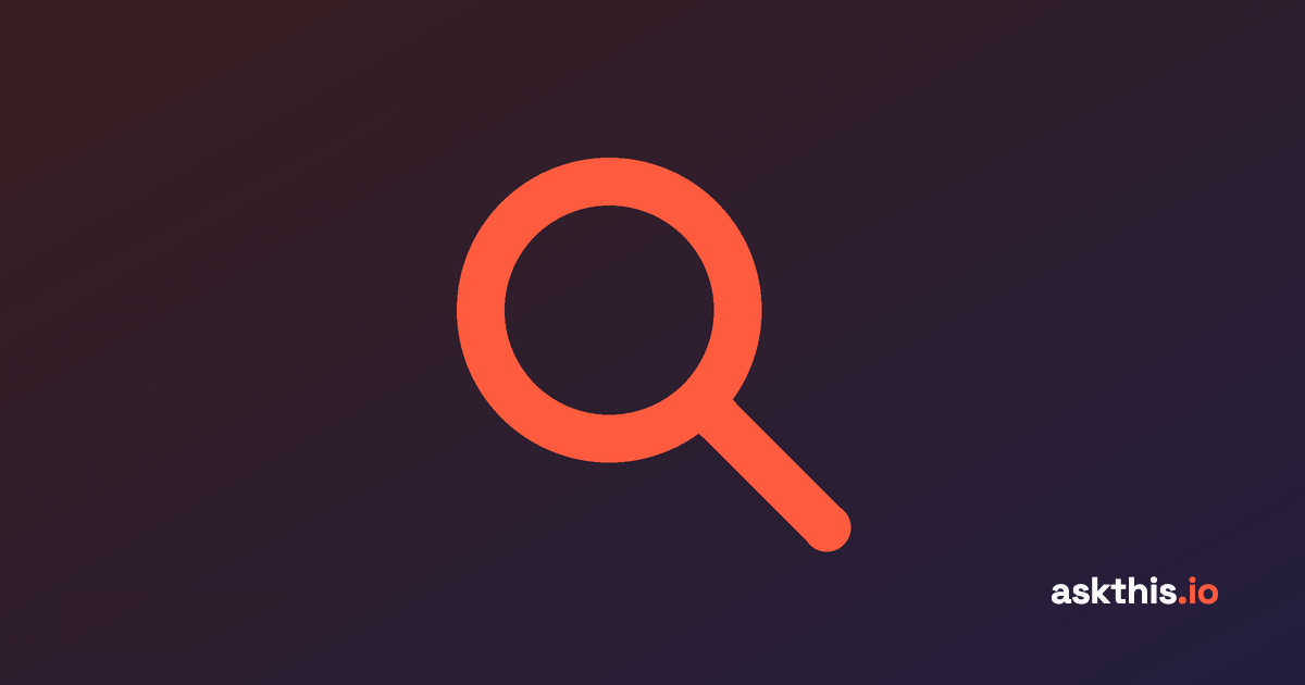 AI discoverability audit — AskThis